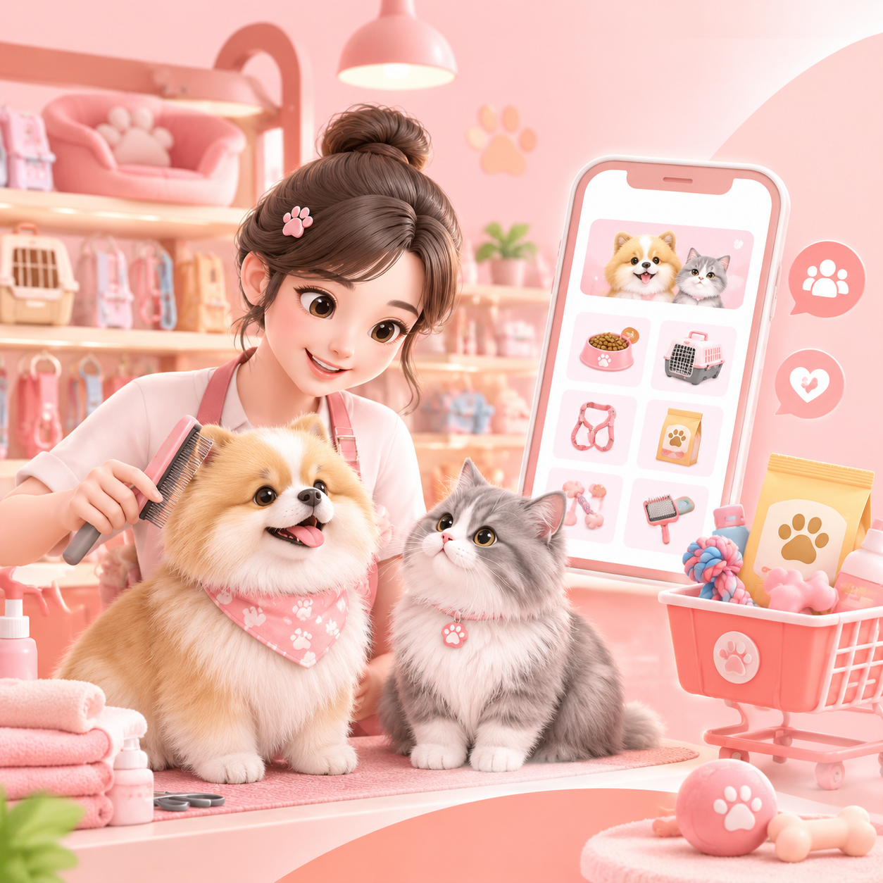 宠物用品团购小程序